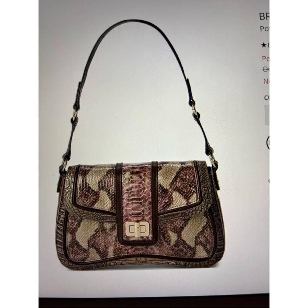 NWT Brahmin Potomac Collection Nerida Shoulder Bag